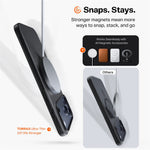 TORRAS Slimfit Mag Series For iPhone 17 Pro Max Case Compatible with MagSafe Hard PC Shockproof Phone Cover