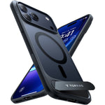 TORRAS Ostand L1 Series Cover til iPhone 17 Pro Kickstand TPU + PC Telefoncover Kompatibel med MagSafe