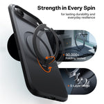 TORRAS Ostand Q3 Spin Series For iPhone Air Case Compatible with MagSafe Rotating Kickstand PC + TPU Phone Cover