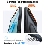 TORRAS Ostand Q3 Spin Series For iPhone Air Case Compatible with MagSafe Rotating Kickstand PC + TPU Phone Cover