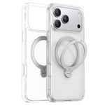 TORRAS Ostand Q3 Spin Series For iPhone 17 Pro Case Compatible with MagSafe Rotating Kickstand PC + TPU Phone Cover