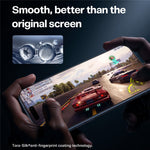 TORRAS Glassgo For iPhone 18 Pro / 17 Pro Screen Protector Tempered Glass HD Film with Automatic Dust Removal Tool