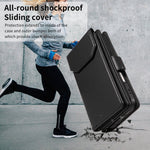 For Samsung Galaxy S25 FE Case with Multi-Card Holder and Strap PU Leather Phone Cover Stand