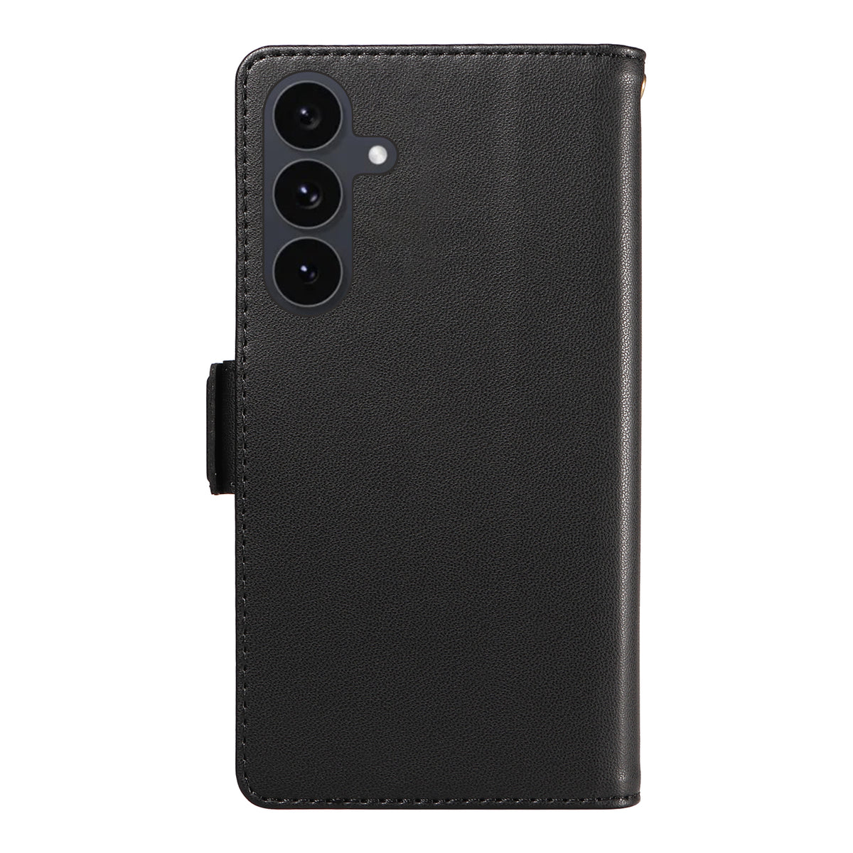 For Samsung Galaxy S25 FE Case with Multi-Card Holder and Strap PU Leather Phone Cover Stand