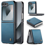 CASEME Til Samsung Galaxy Z Flip7 FE 5G Cover 023-serien RFID-blokerende glansfuldt standertelefoncover