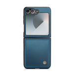 CASEME Til Samsung Galaxy Z Flip7 FE 5G Cover 023-serien RFID-blokerende glansfuldt standertelefoncover