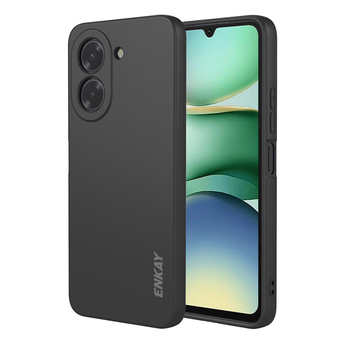 ENKAY HAT PRINCE For Xiaomi Redmi A5 NFC (EU) (173.45mm) Silicone Case   Straight Edge Cell Phone Back Cover
