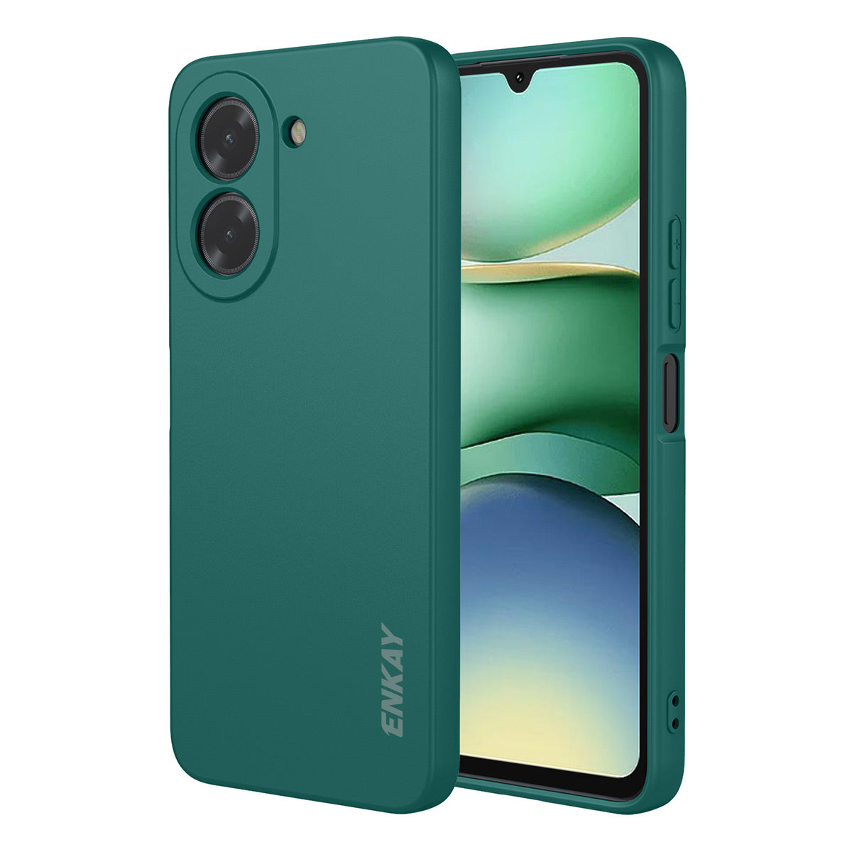 ENKAY HAT PRINCE For Xiaomi Redmi A5 NFC (EU) (173.45mm) Silicone Case   Straight Edge Cell Phone Back Cover