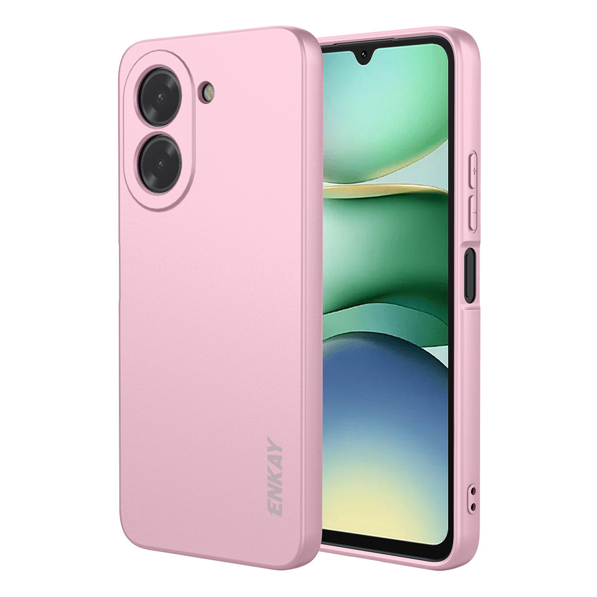 ENKAY HAT PRINCE For Xiaomi Redmi A5 NFC (EU) (173.45mm) Silicone Case   Straight Edge Cell Phone Back Cover