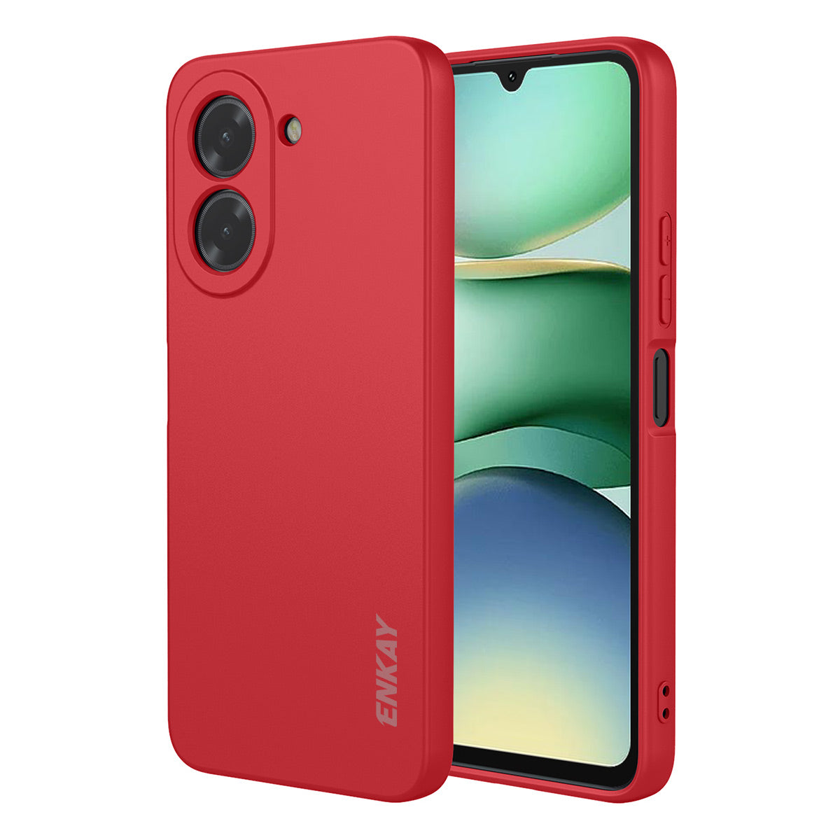 ENKAY HAT PRINCE For Xiaomi Redmi A5 NFC (EU) (173.45mm) Silicone Case   Straight Edge Cell Phone Back Cover