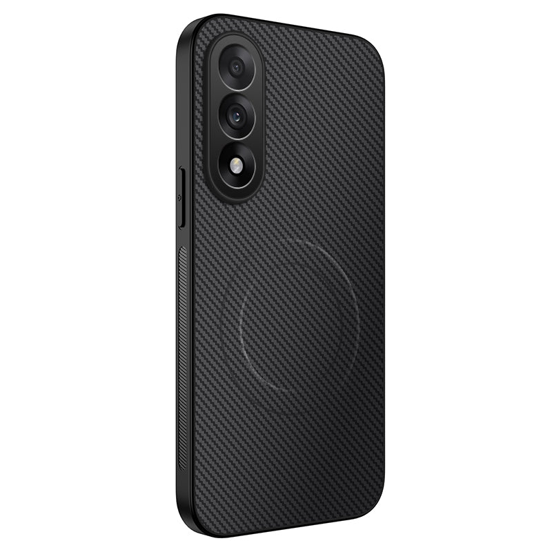 WANLONFENG-magnetisk cover til OnePlus Ace 5 Ultra 5G / OnePlus Nord 5 5G, TQ-serien, med kulfiberstruktur, PC TPU-mobilcover