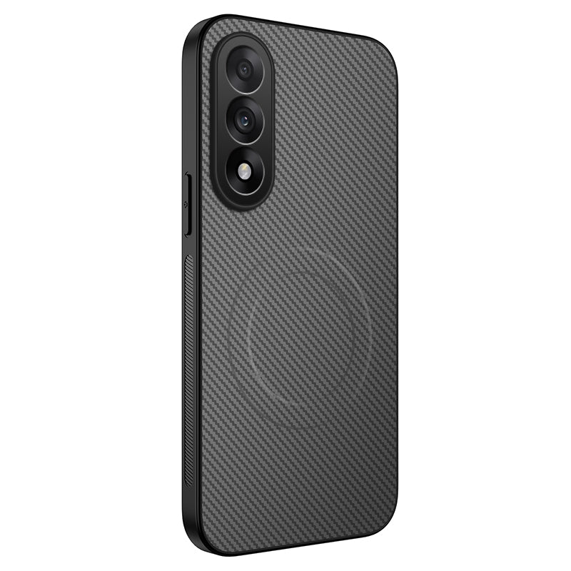WANLONFENG-magnetisk cover til OnePlus Ace 5 Ultra 5G / OnePlus Nord 5 5G, TQ-serien, med kulfiberstruktur, PC TPU-mobilcover