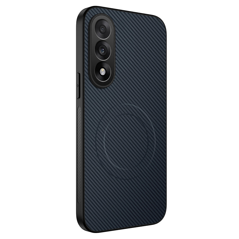 WANLONFENG-magnetisk cover til OnePlus Ace 5 Ultra 5G / OnePlus Nord 5 5G, TQ-serien, med kulfiberstruktur, PC TPU-mobilcover