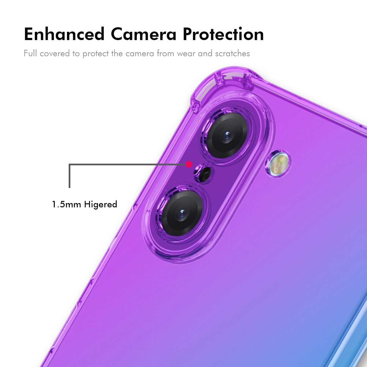 ENKAY För OnePlus Nord CE5 5G TPU-skal Förtjockat Fyra Hörn Stötsäkert mobilbaksida
