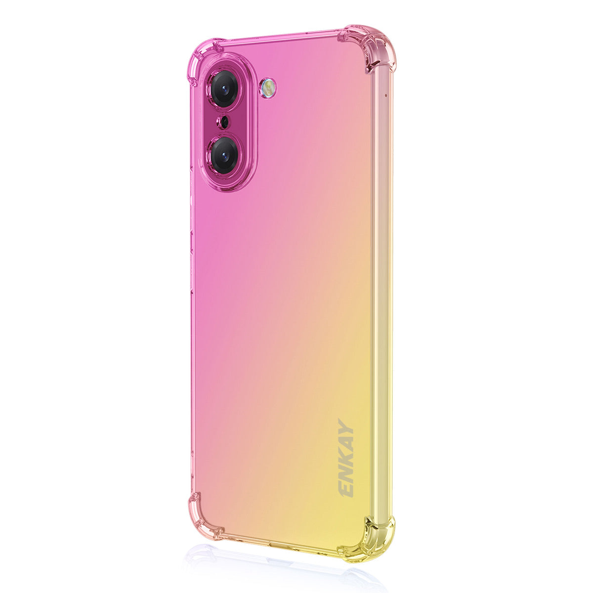 ENKAY För OnePlus Nord CE5 5G TPU-skal Förtjockat Fyra Hörn Stötsäkert mobilbaksida