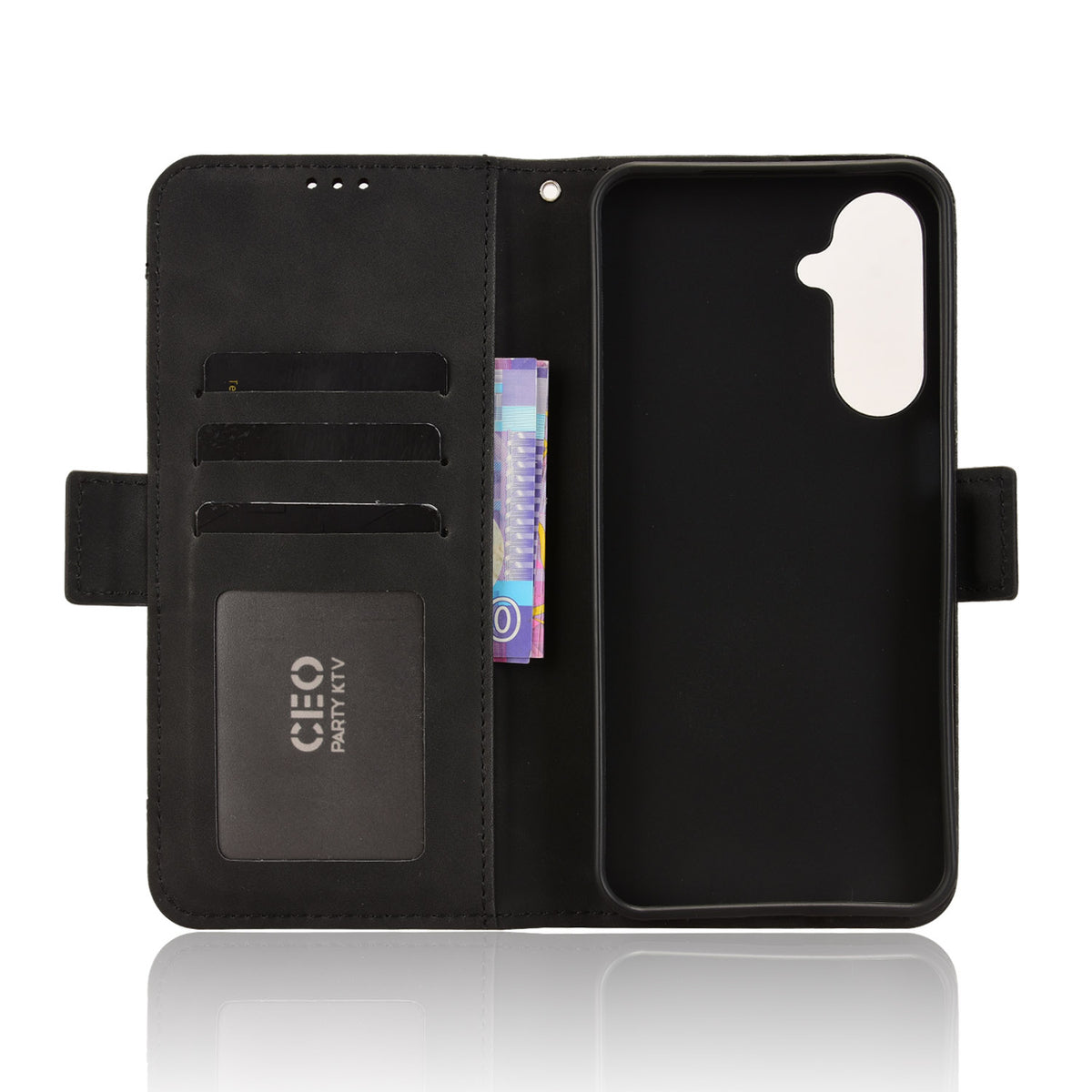 For Samsung Galaxy M36 5G Leather Case Phone Wallet Cover with Multiple Card Slots
