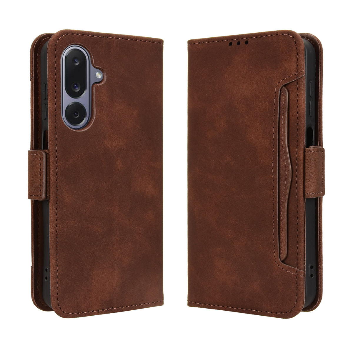 For Samsung Galaxy M36 5G Leather Case Phone Wallet Cover with Multiple Card Slots