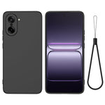 For OnePlus Nord CE5 5G Liquid Silicone Case Phone Back Cover with Hand Strap