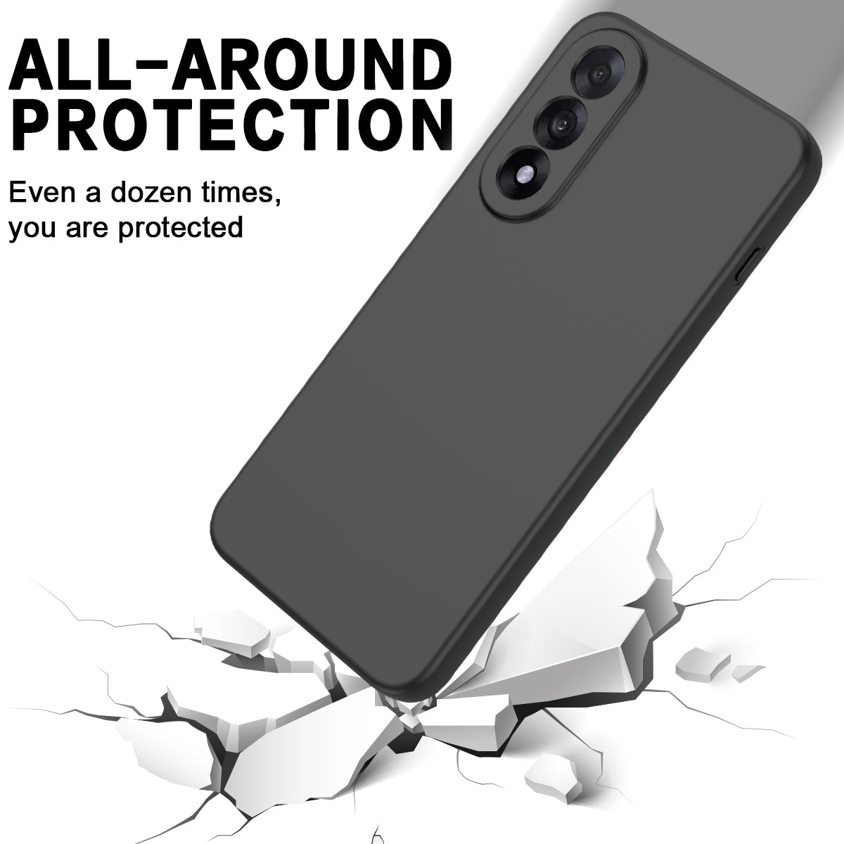 OnePlus Nord 5 5G flytande silikonskal mobilbaksida med handrem