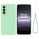 OnePlus Nord 5 5G flytande silikonskal mobilbaksida med handrem