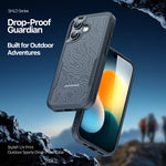 DUX DUCIS For iPhone 17 Magnetic Case  SHLD Series 10FT Drop Protection PC + TPU Phone Cover