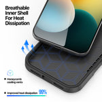 DUX DUCIS Til iPhone 17 Pro Magnetisk Cover SHLD Series 10FT Faldsikring PC + TPU Telefoncover