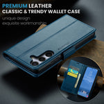 CASEME For Samsung Galaxy S25 FE Case  023 Series RFID Blocking Glossy Stand Phone Cover