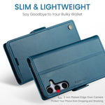 CASEME For Samsung Galaxy S25 FE Case  023 Series RFID Blocking Glossy Stand Phone Cover