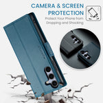CASEME For Samsung Galaxy S25 FE Case  023 Series RFID Blocking Glossy Stand Phone Cover
