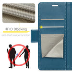 CASEME For Samsung Galaxy S25 FE Case  023 Series RFID Blocking Glossy Stand Phone Cover