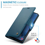 CASEME For Samsung Galaxy S25 FE Case  023 Series RFID Blocking Glossy Stand Phone Cover