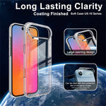 IMAK UX-10 Series For iPhone Air Clear Phone Case Soft TPU Mobile Back Cover