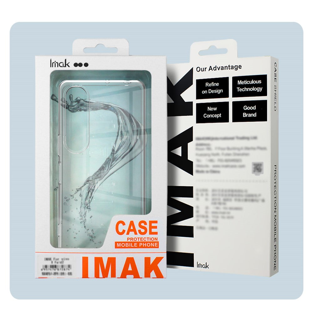 IMAK UX-10 Series For iPhone Air Clear Phone Case Soft TPU Mobile Back Cover