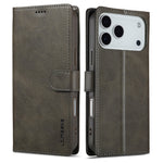 LC.IMEEKE til iPhone 18 Pro Max / 17 Pro Max cover i PU-læder med kalvetekstur, stander og pungefunktion