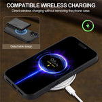 LC.IMEEKE L5 For iPhone 17 Magnetic Phone Case Leather Back Cover with Detachable Card Holder