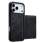 LC.IMEEKE L5 For iPhone 18 Pro Max / 17 Pro Max Magnetic Phone Case Leather Back Cover with Detachable Card Holder
