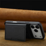 LC.IMEEKE L5 For iPhone 18 Pro Max / 17 Pro Max Magnetic Phone Case Leather Back Cover with Detachable Card Holder