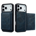 LC.IMEEKE L5 For iPhone 18 Pro Max / 17 Pro Max Magnetic Phone Case Leather Back Cover with Detachable Card Holder
