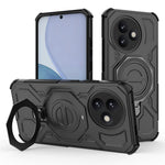 For Xiaomi Redmi K80 Ultra 5G Magnetic Case Rotating Metal Kickstand Shockproof PC + TPU Phone Back Cover