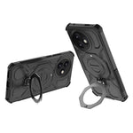 For Xiaomi Redmi K80 Ultra 5G Magnetic Case Rotating Metal Kickstand Shockproof PC + TPU Phone Back Cover