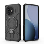 For Xiaomi Redmi K80 Ultra 5G Magnetic Case Rotating Metal Kickstand Shockproof PC + TPU Phone Back Cover