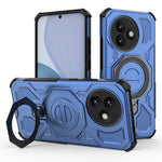 For Xiaomi Redmi K80 Ultra 5G Magnetic Case Rotating Metal Kickstand Shockproof PC + TPU Phone Back Cover