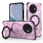 For Xiaomi Redmi K80 Ultra 5G Magnetic Case Rotating Metal Kickstand Shockproof PC + TPU Phone Back Cover