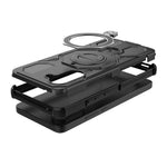 For OnePlus Nord CE5 5G / Ace 5 Racing 5G Magnetic Case Rotating Metal Kickstand PC + TPU Phone Back Cover