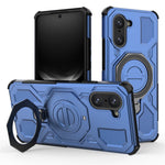For OnePlus Nord CE5 5G / Ace 5 Racing 5G Magnetic Case Rotating Metal Kickstand PC + TPU Phone Back Cover