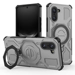 For OnePlus Nord CE5 5G / Ace 5 Racing 5G Magnetic Case Rotating Metal Kickstand PC + TPU Phone Back Cover