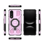 Til OnePlus Ace 5 Ultra 5G / Nord 5 5G Magnetisk Etui Roterende Metal Støttefod PC + TPU Telefon Bagcover