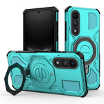 Til OnePlus Ace 5 Ultra 5G / Nord 5 5G Magnetisk Etui Roterende Metal Støttefod PC + TPU Telefon Bagcover
