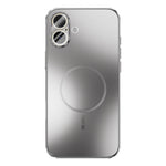 ABEEL For iPhone 16 Case Compatible with MagSafe TPU PC Cooling Matte Phone Back Cover with Lens Film