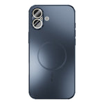 ABEEL For iPhone 16 Case Compatible with MagSafe TPU PC Cooling Matte Phone Back Cover with Lens Film